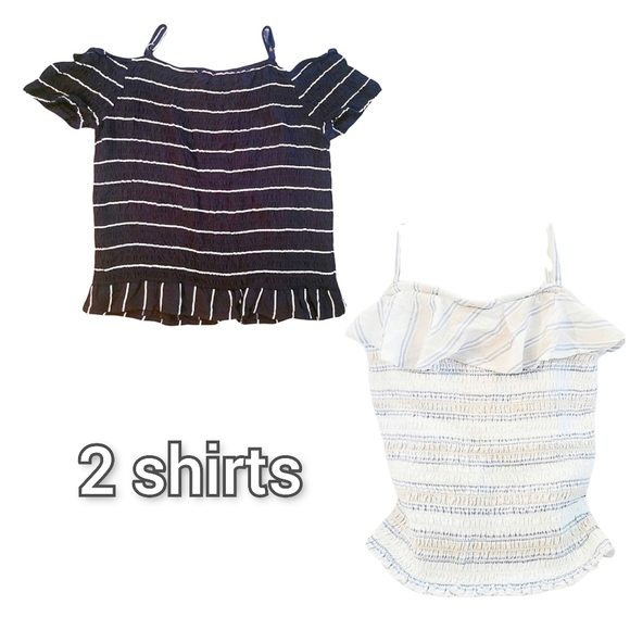 2 Ambercrombie Kids summer tops - Picture 1 of 10